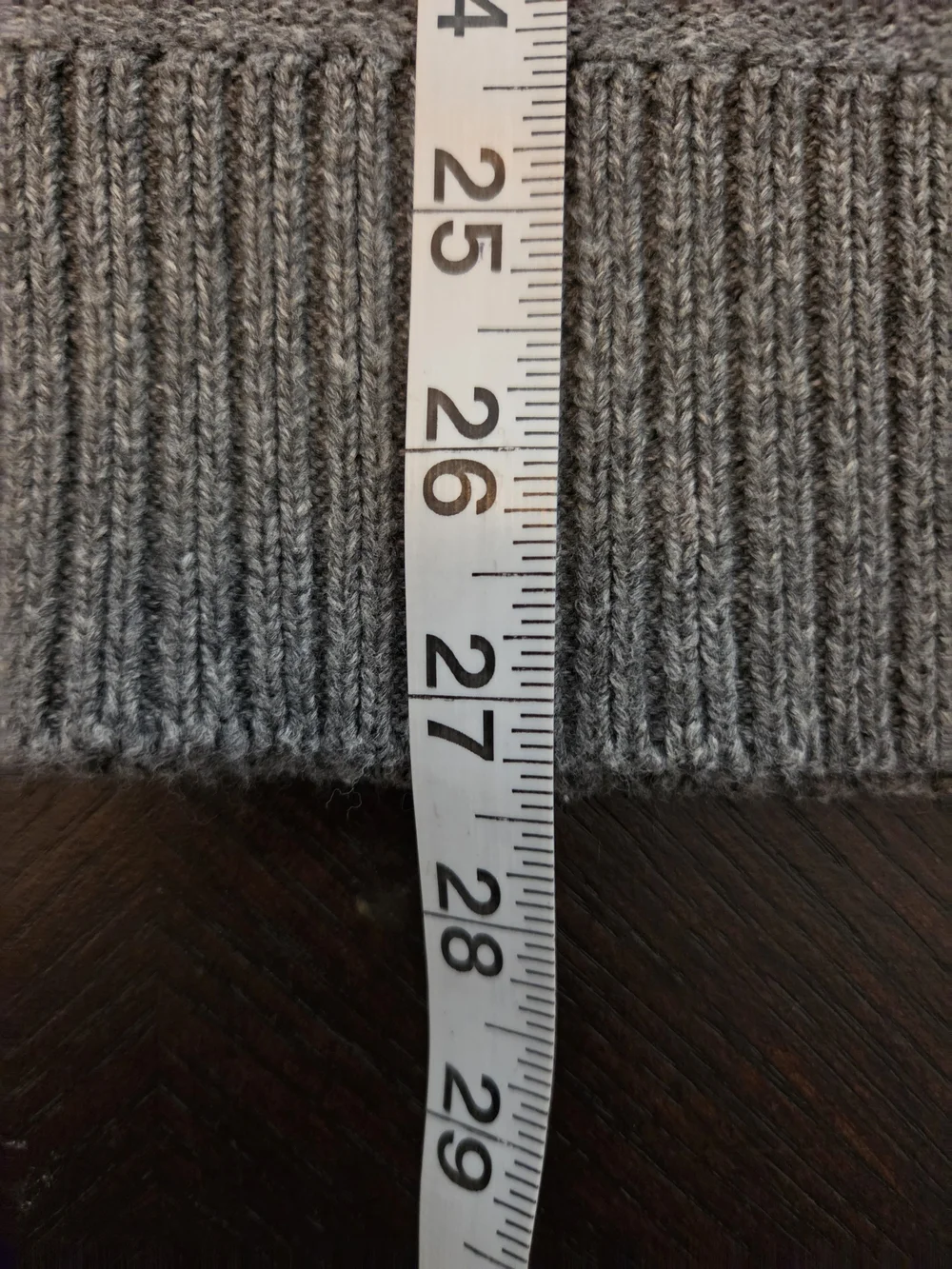 American Eagle Outfitters Gray Crewneck Hoodie Sweater with Black Stripes